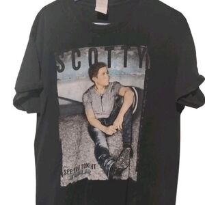 McCreery See You Tonight Tour Men’s Size L Gildan Ultra Cotton Black T-Shirt